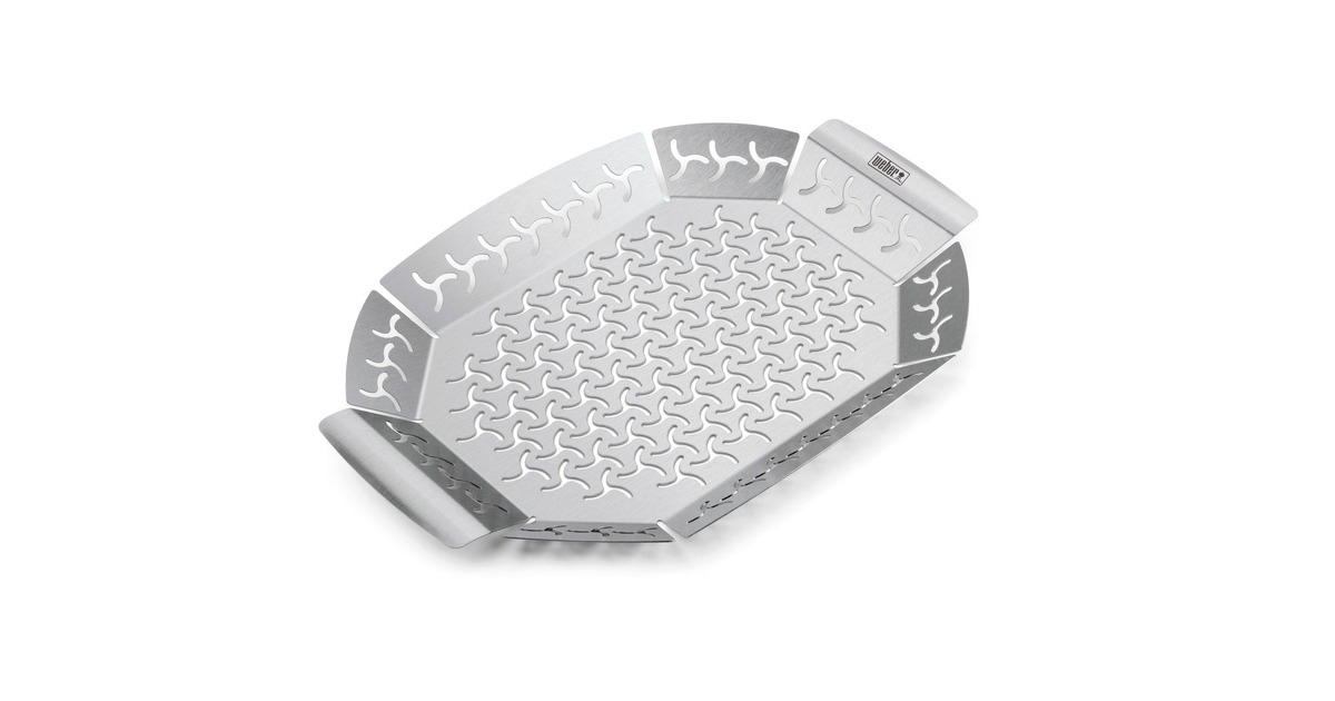 WeberPremium grillkorf groentekorf  (Roestvrij staal)