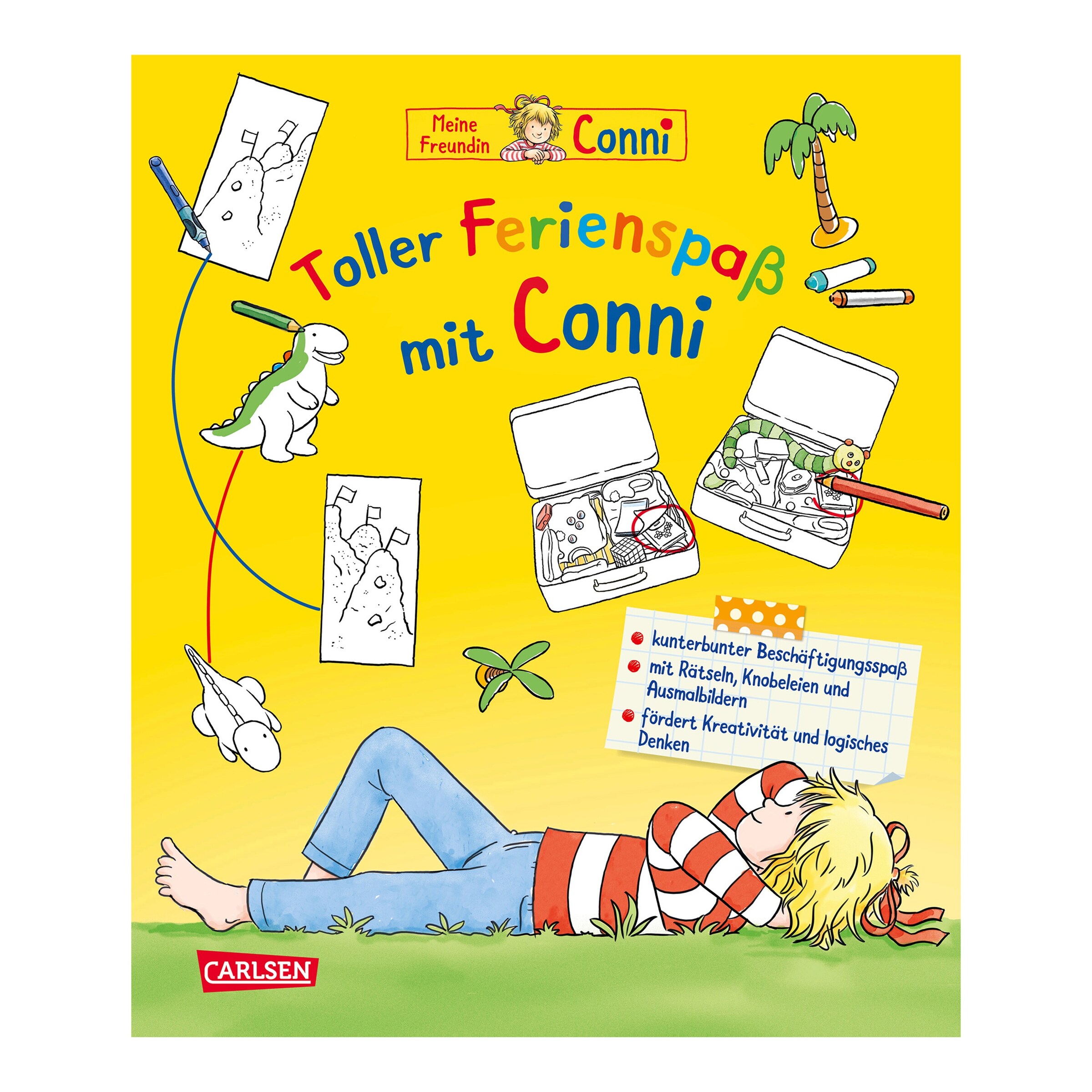 Carlsen Verlag Conni Mein kunterbunter Mitmach-Koffer für unterwegs