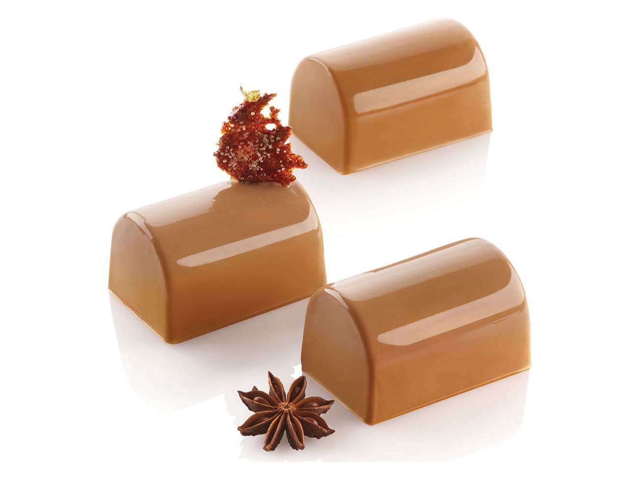 Moule silicone - 8 bûchettes - 30 x 17,5 cm - Silikomart