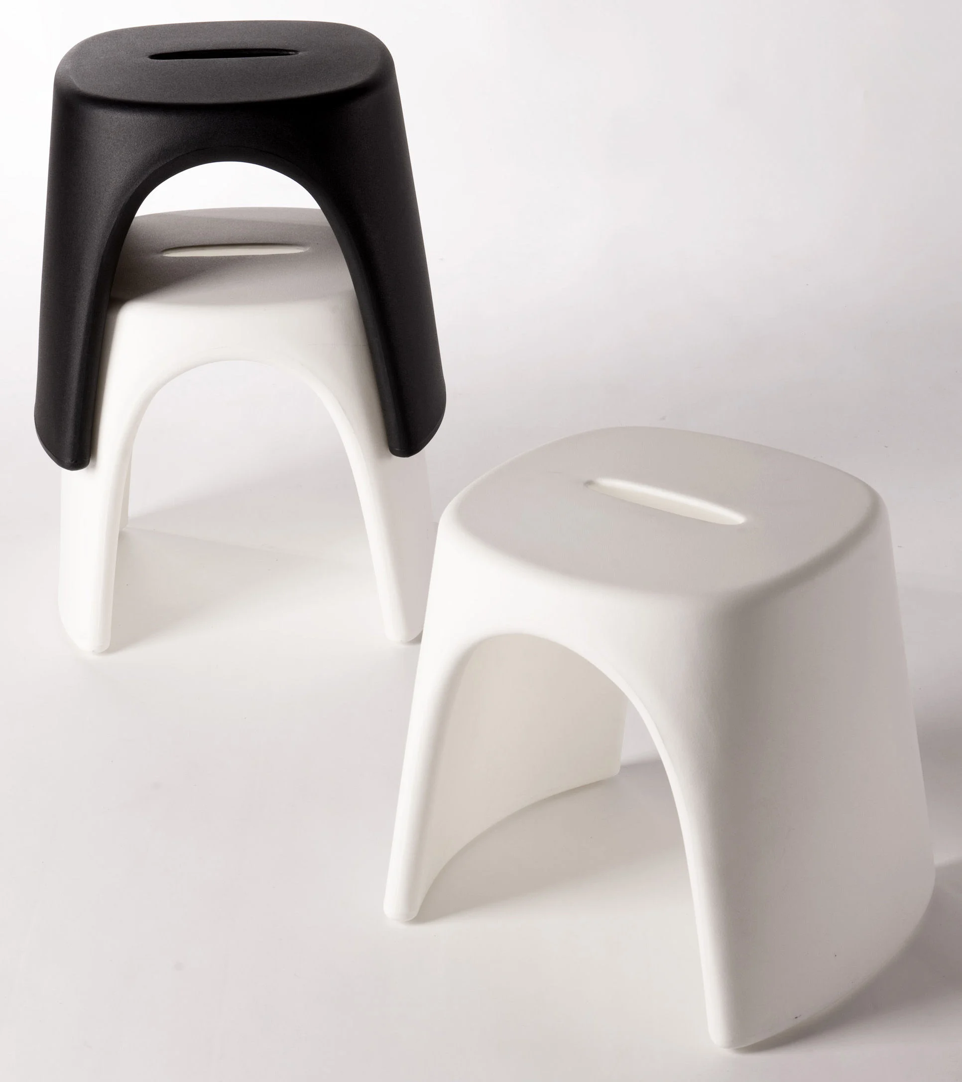 AMÉLIE - Tabouret empilable | Orange