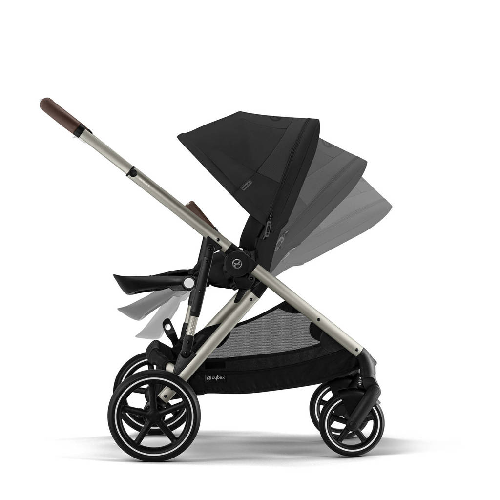 retourGazelle S Seat Unit BLK Moon Black - black