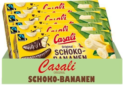 Casali Chocolade Bananen, 48 Stuks - 600 gr - 6 x