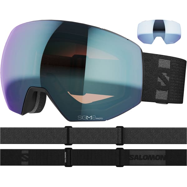 Masque de ski SALOMON RADIUM PRIME SIGMA PHOTO PHOTO BK/SB