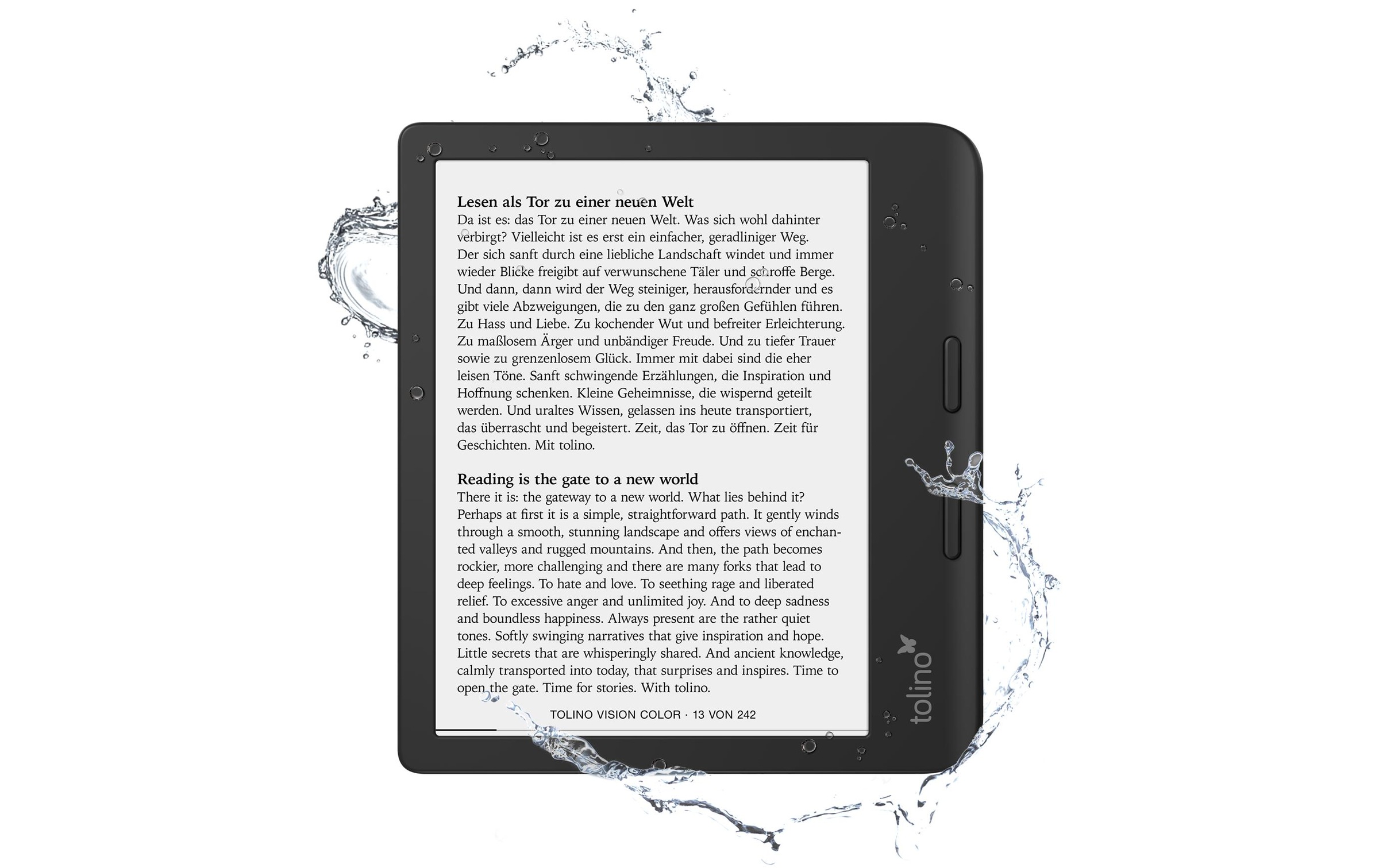 Tolino E-Book »Tolino vision color« (17,71 cm / 7 ″) )