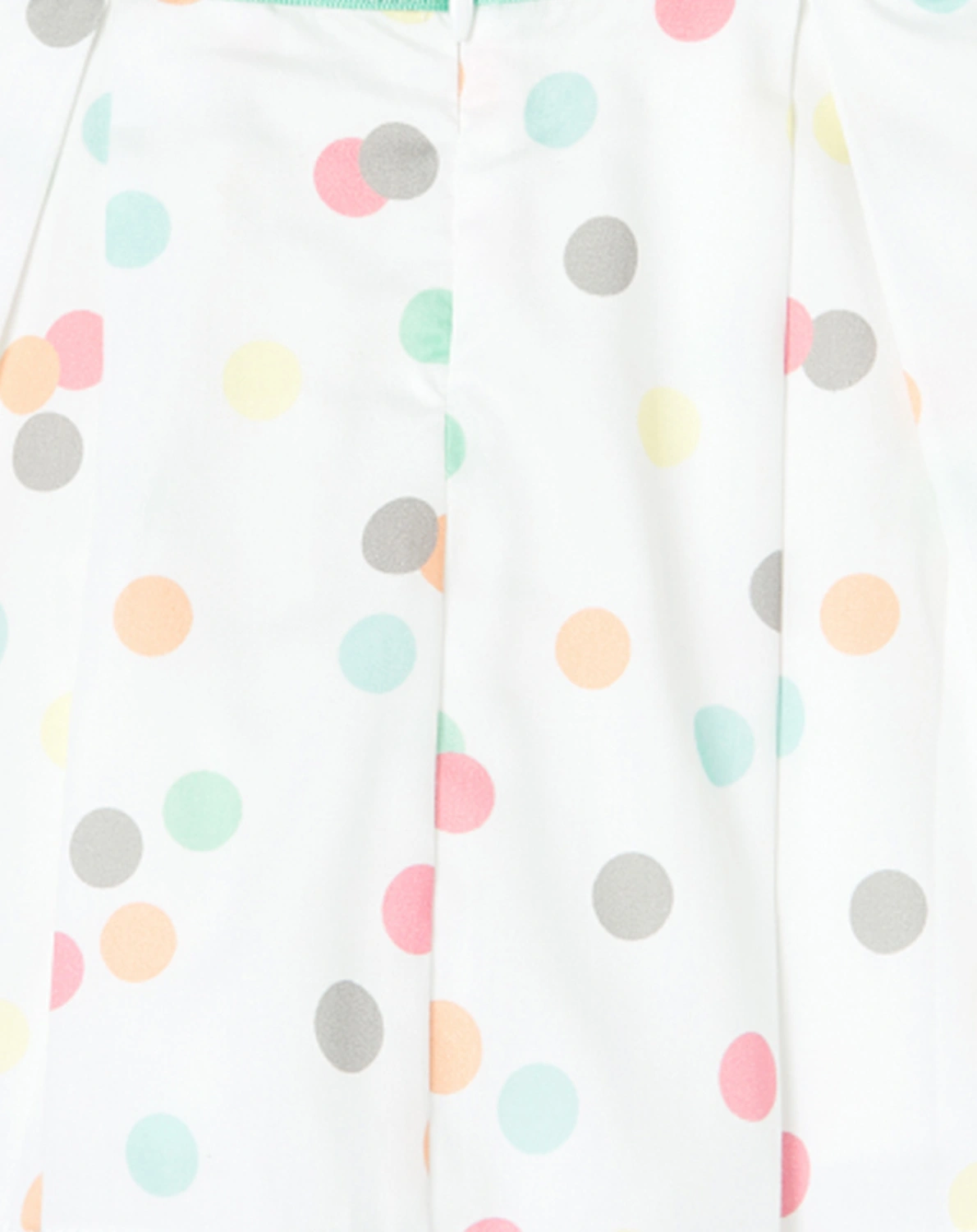 Kleid DOTS ärmellos in weiß