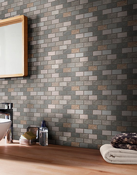 Mosaïque beige 30x30cm Quartzite GoodHome