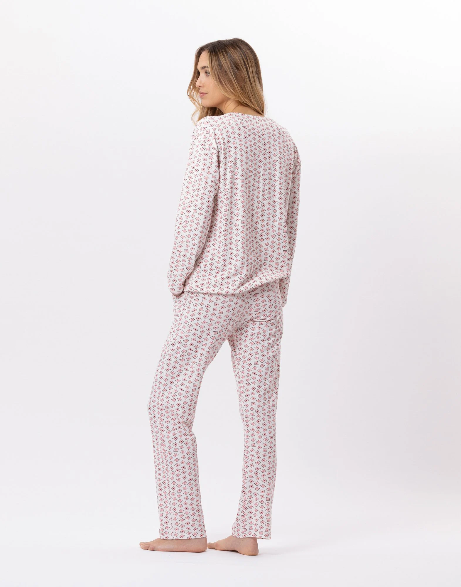 AURORE 802 - Pyjama en jersey | Multicolore