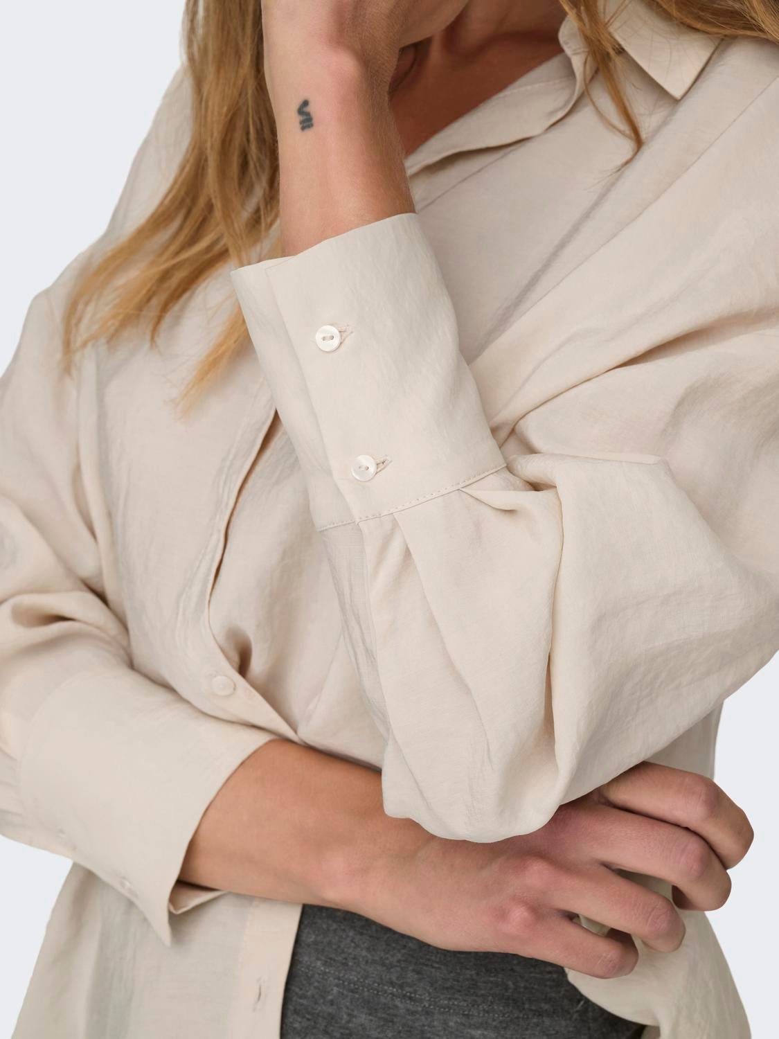 ONLZAZIMA Hemd Antique White