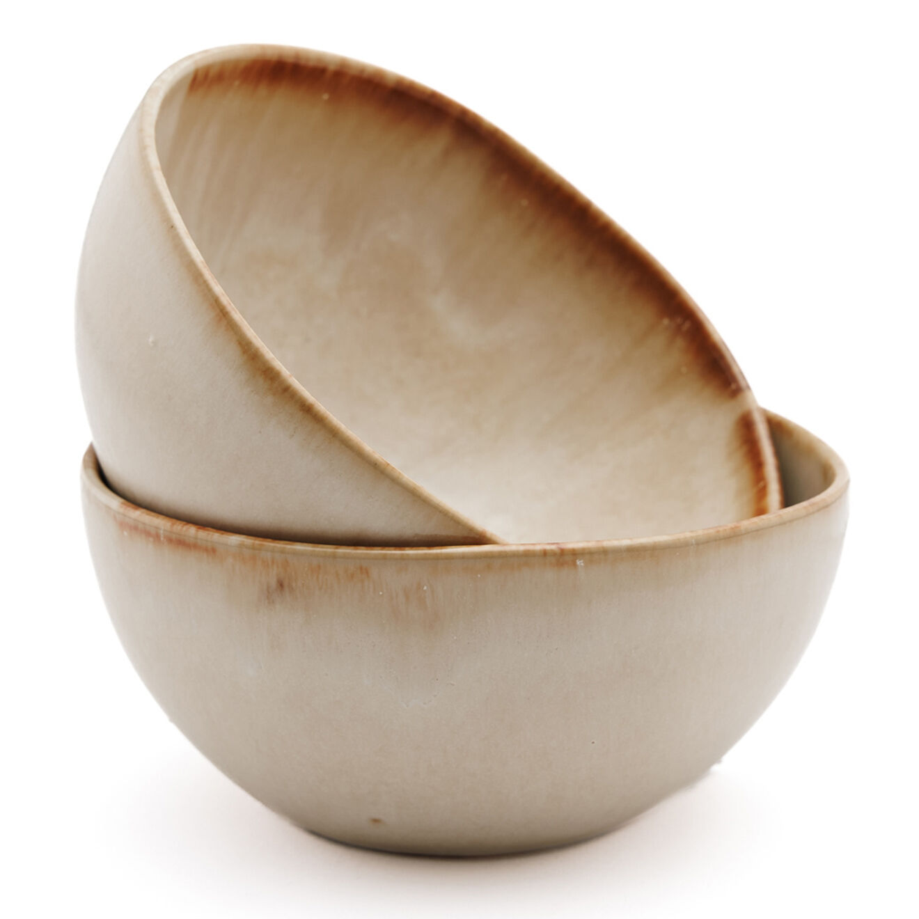 Bazar Bizar 6 Bols Cascais blancs - D.11xH.5 cm