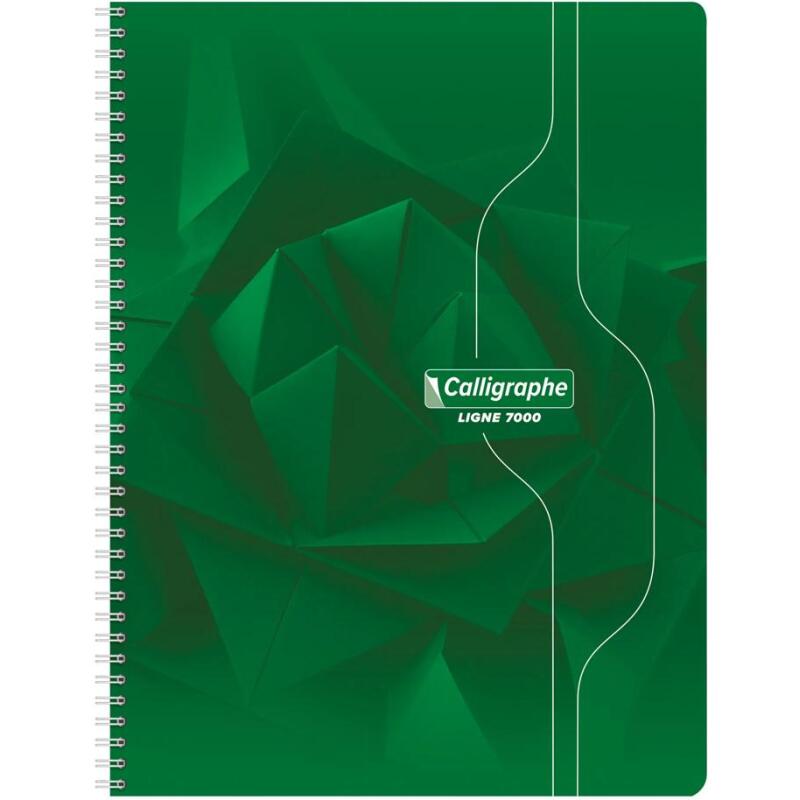 Cahier reliure intégrale 7000 24x32 cm 180 pages petits carreaux 70 g - Assortis