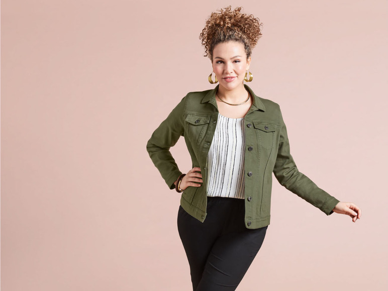 Dames spijkerjas plus size