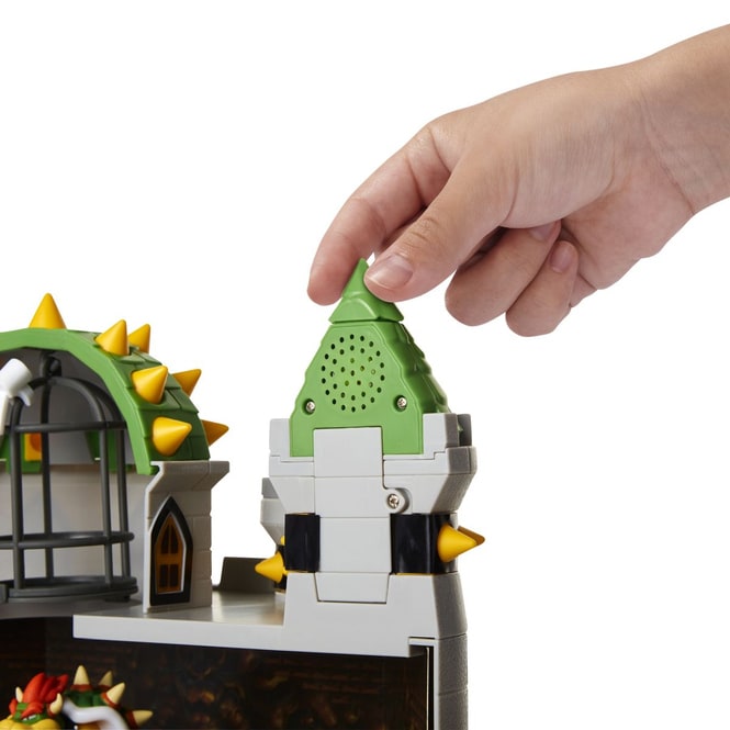 Super Mario - Spielset - Deluxe Bowser's Castle - mit Bowser Figur