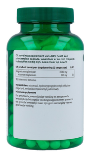 AOV 515 Magnesium Bisglycinaat Vegacaps 120VCP