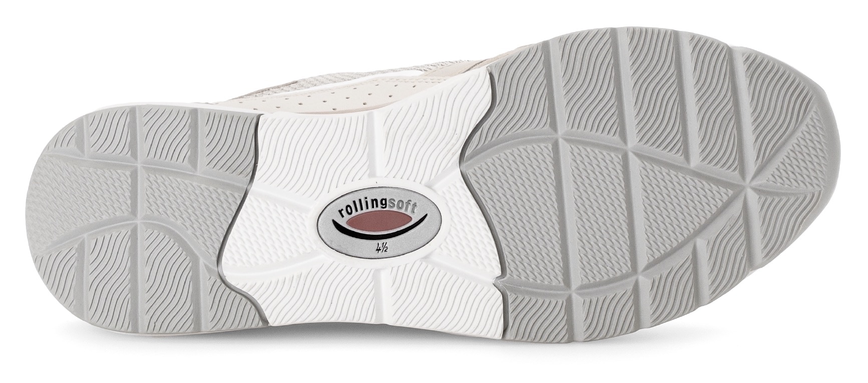 Gabor Rollingsoft Keilsneaker  , Freizeitschuh, Halbschuh, Schnürschuh im sportivem Materialmix