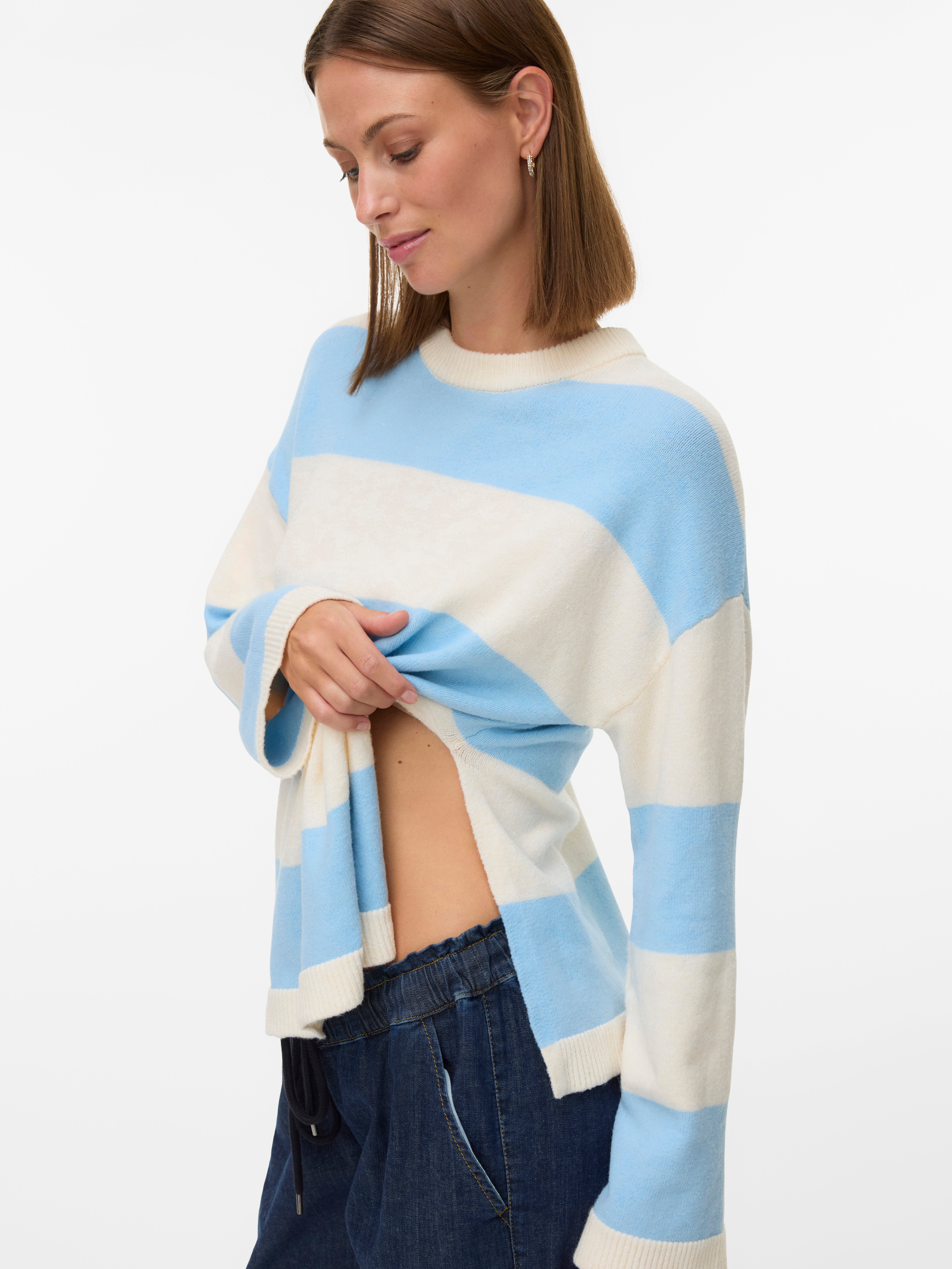 Regular fit O-hals Pullover