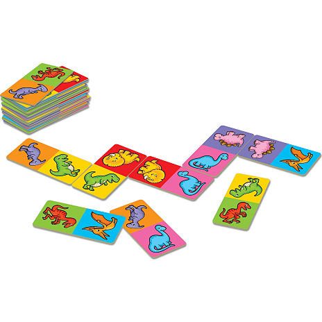 Orchard Toys Dinosaur Dominoes mini spil