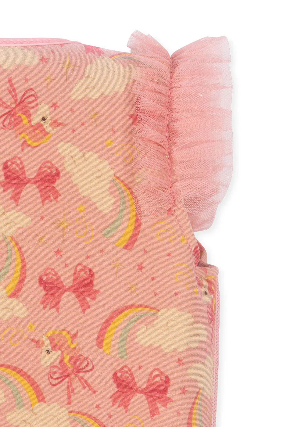 Amelia svømmevest - rainbow bow - 2-3Y