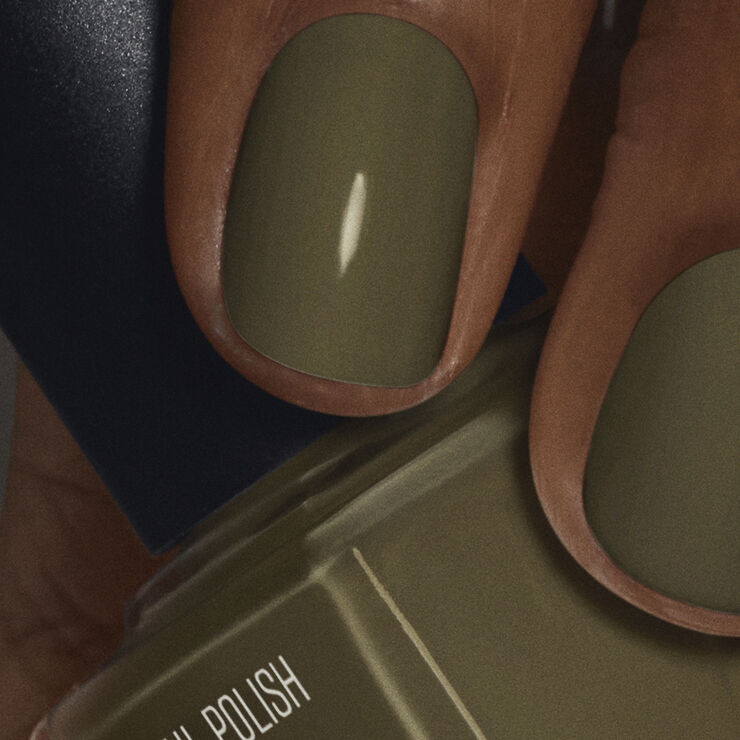 Nilens Jord Nail Polish Olive Green