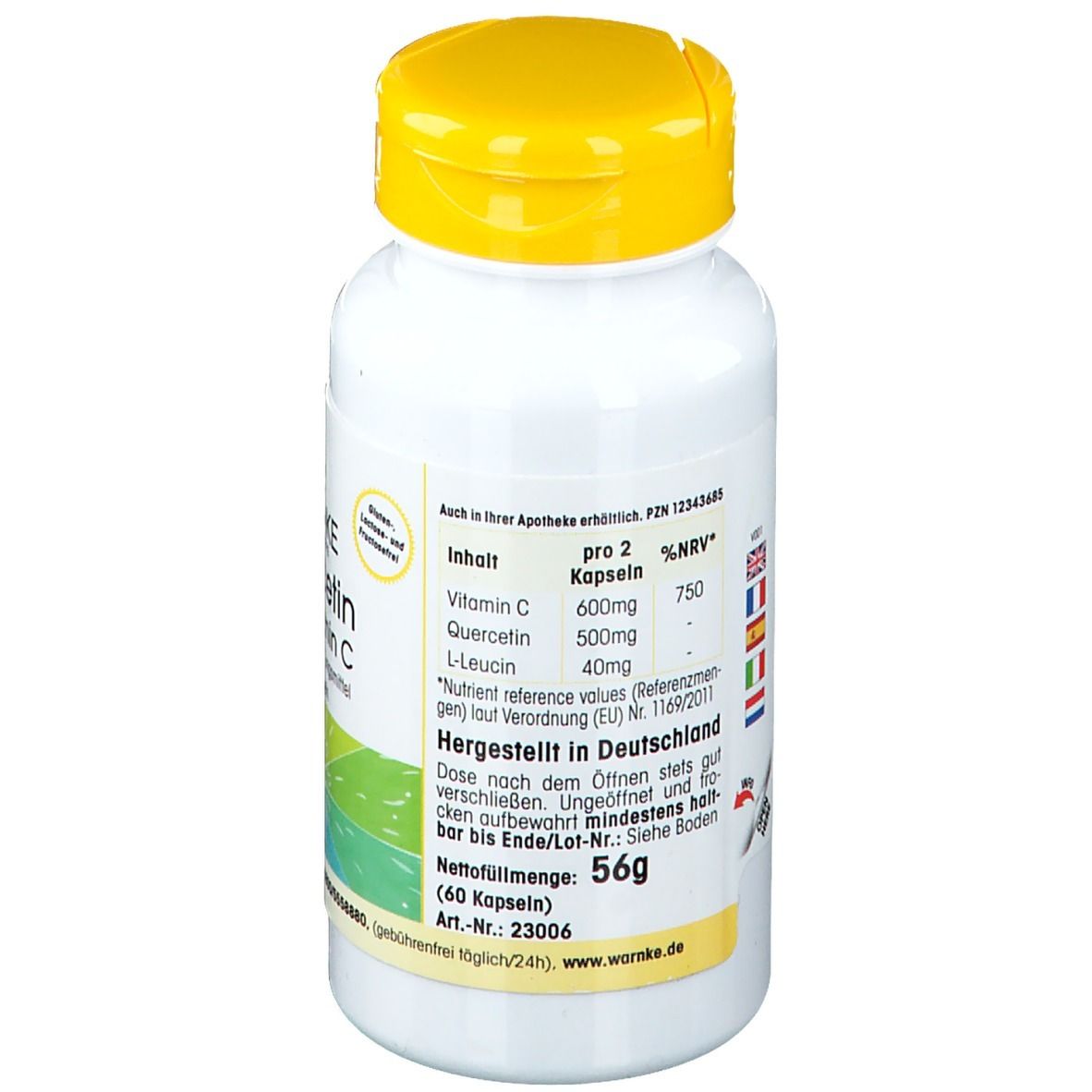 WARNKE VITALSTOFFE Quercetin 250 mg