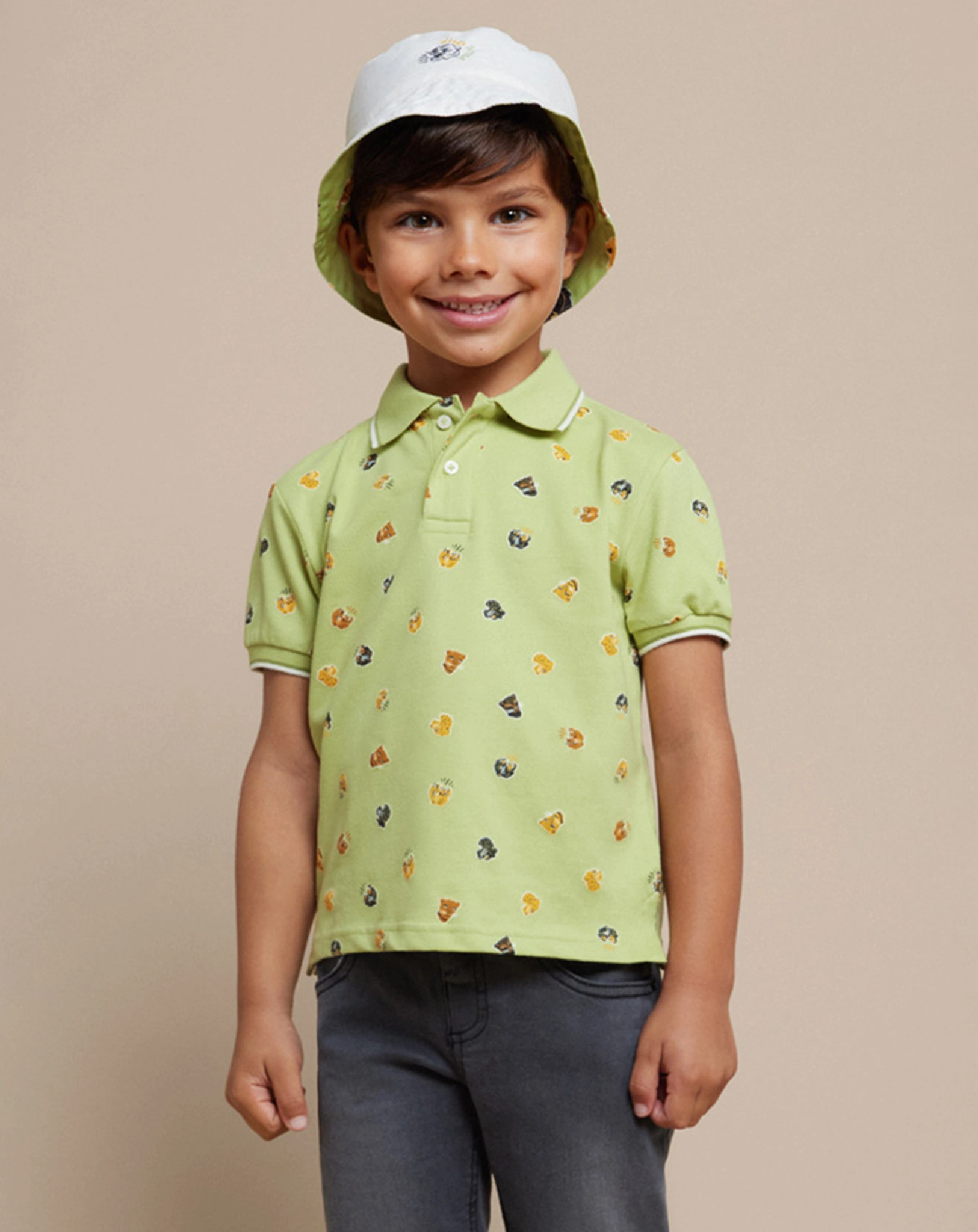 Poloshirt WILD in aloe