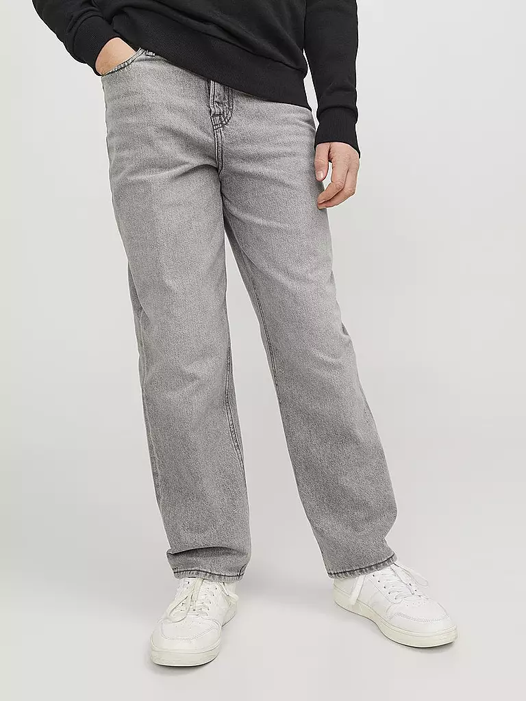 JACK & JONES Jungen Jeans JJICHRIS JJORIGINAL grau