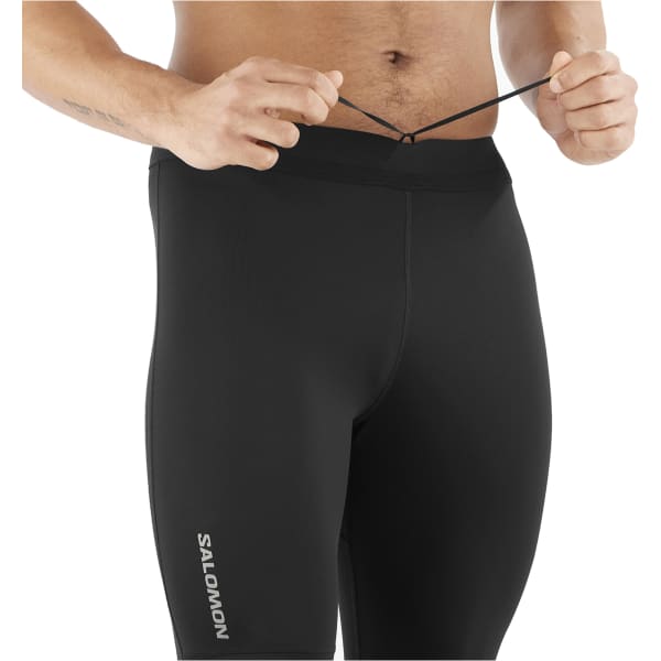 Collant trail SALOMON CROSS RUN TIGHTS M DEEP BLACK