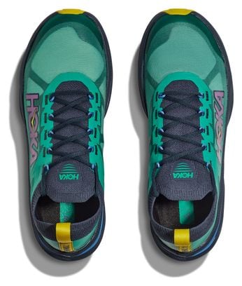 Chaussures Trail Hoka One One Zinal 2 Vert Femme