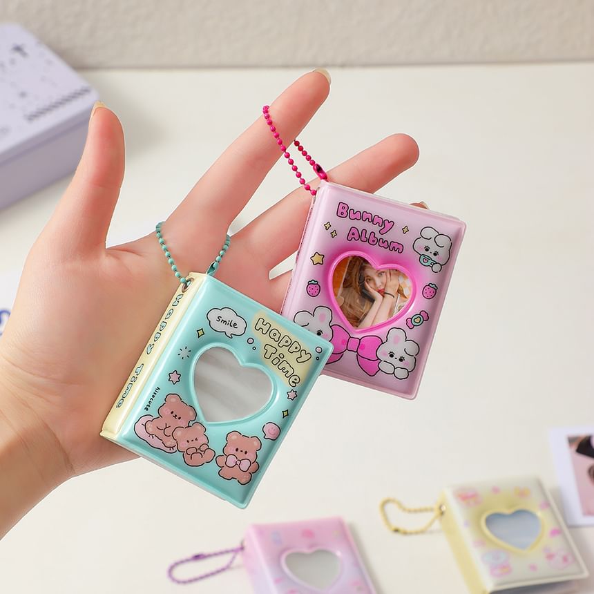 CaDarr - Cartoon PVC fotoalbum tashanger sleutelhanger (verschillende ontwerpen)