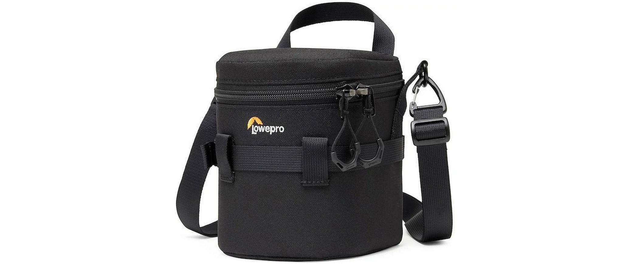Objektivtasche ProTactic LCS 11 x 15 IIIGepolsterte Tasche mit Zurrgurt für Objektive bis zu 11 cm Durchmesser und 15 cm Länge