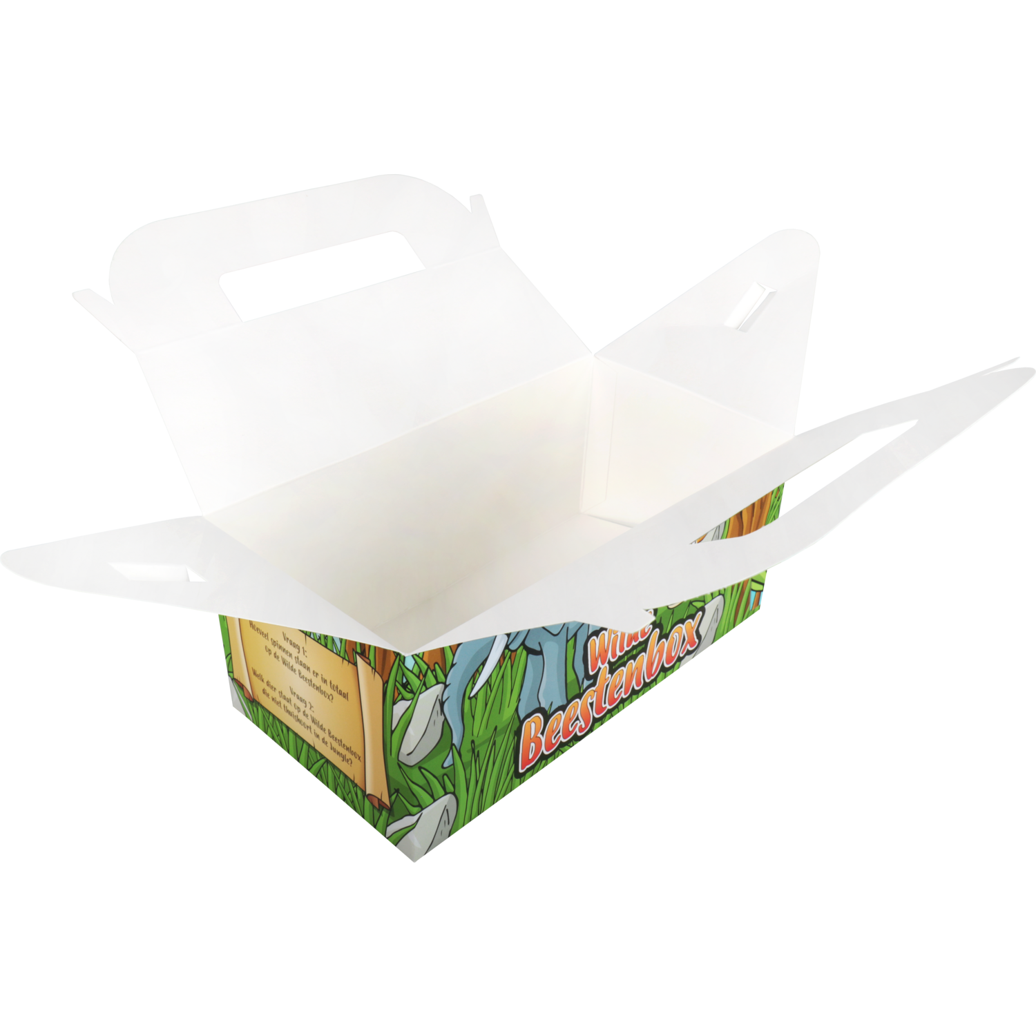 Kidsbox, Wilde beesten, karton, 225x120x95mm,