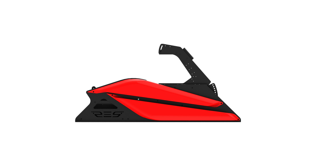 Res-TechGT Cockpit racing simulator  (Zwart/rood)