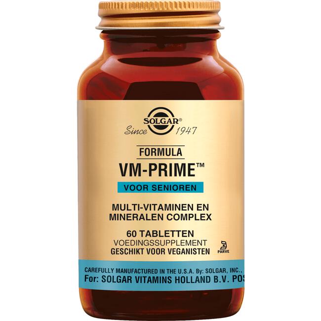 Solgar Formula VM-Prime voor Senioren 60 tabletten