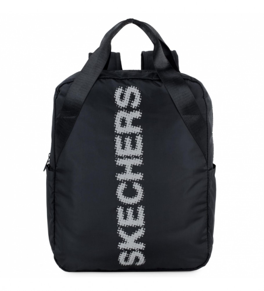 Mochila Skechers Unissex Griffinc S901 preta - 39x30x10cm -