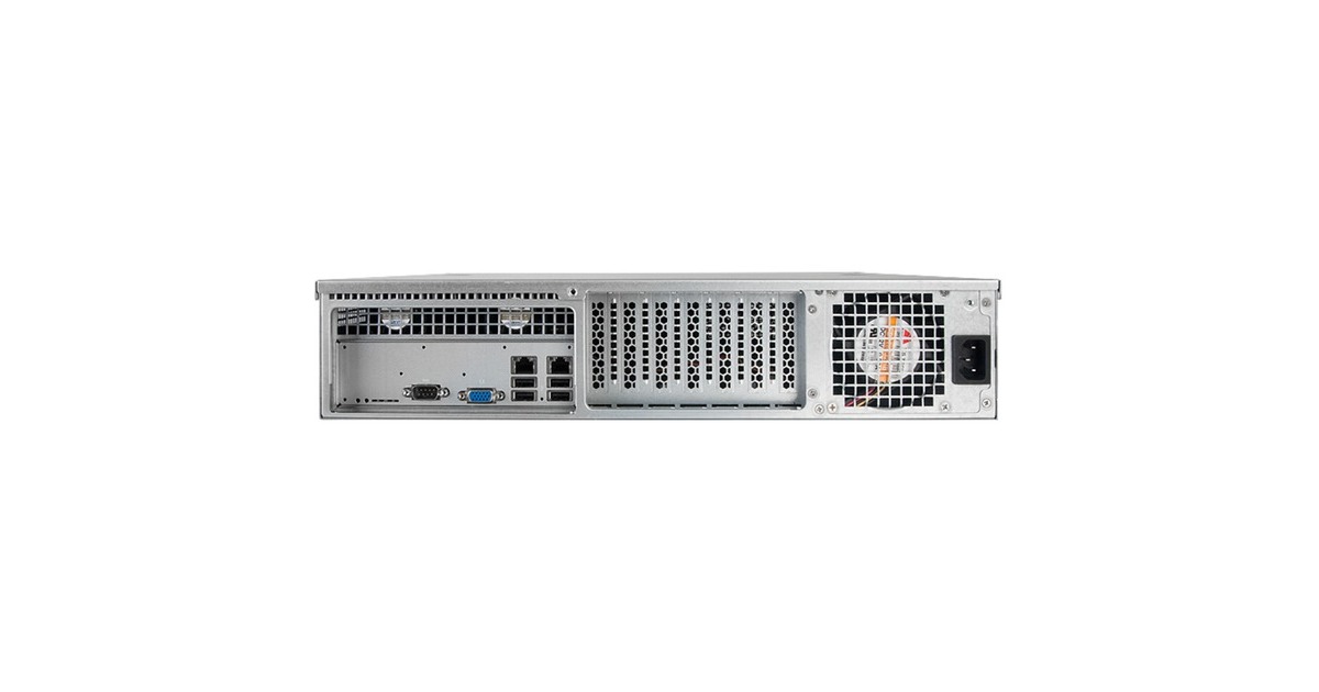ChenbroRM24100-L optische drive behuizing  (Zilver/zwart | 2x USB-A)