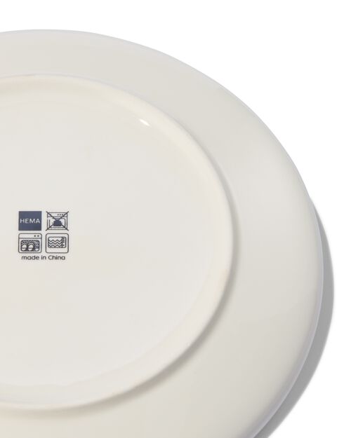 petite assiette - 20 cm - Rome - new bone - blanche