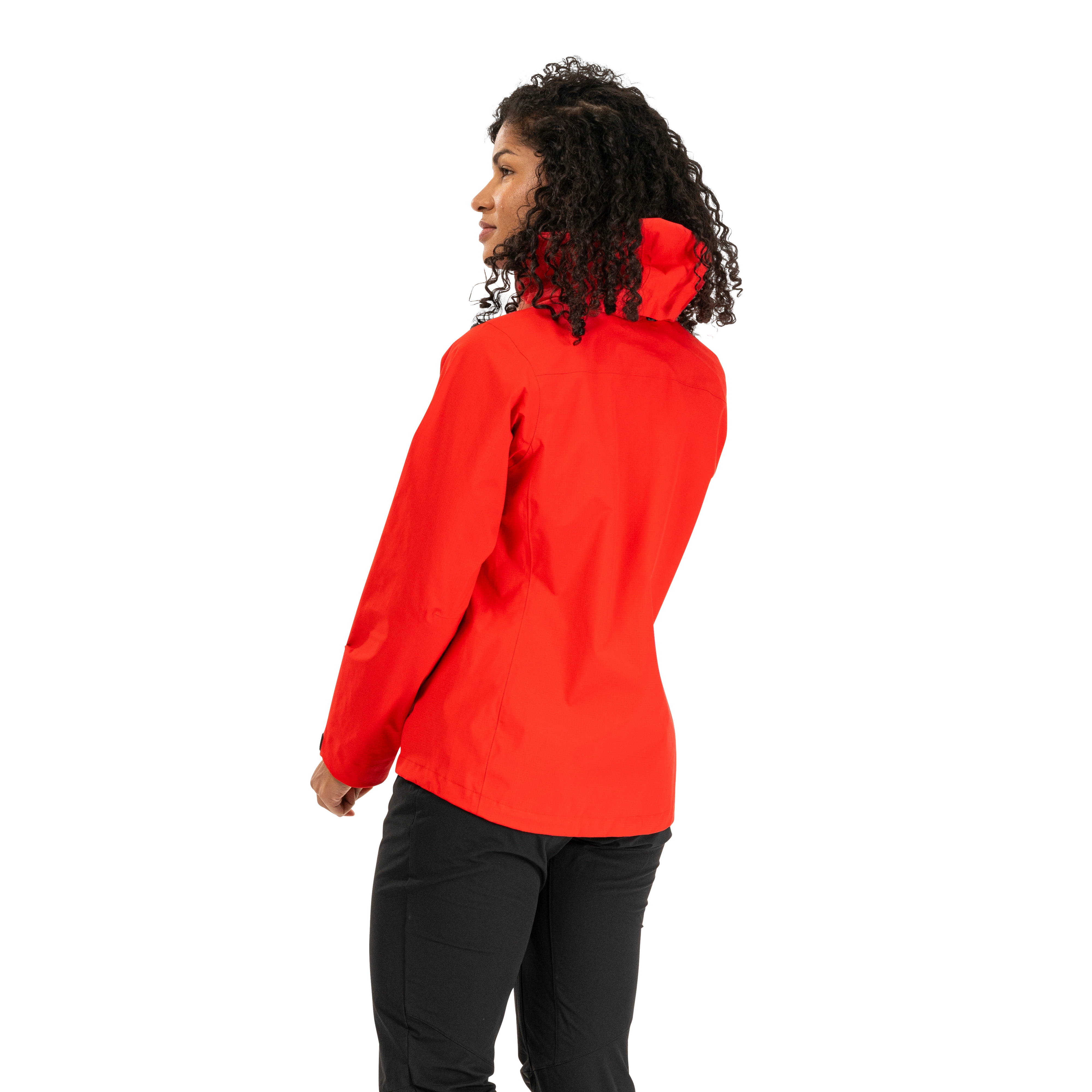 Essentials 3L Shell Jacket Women Fire Red