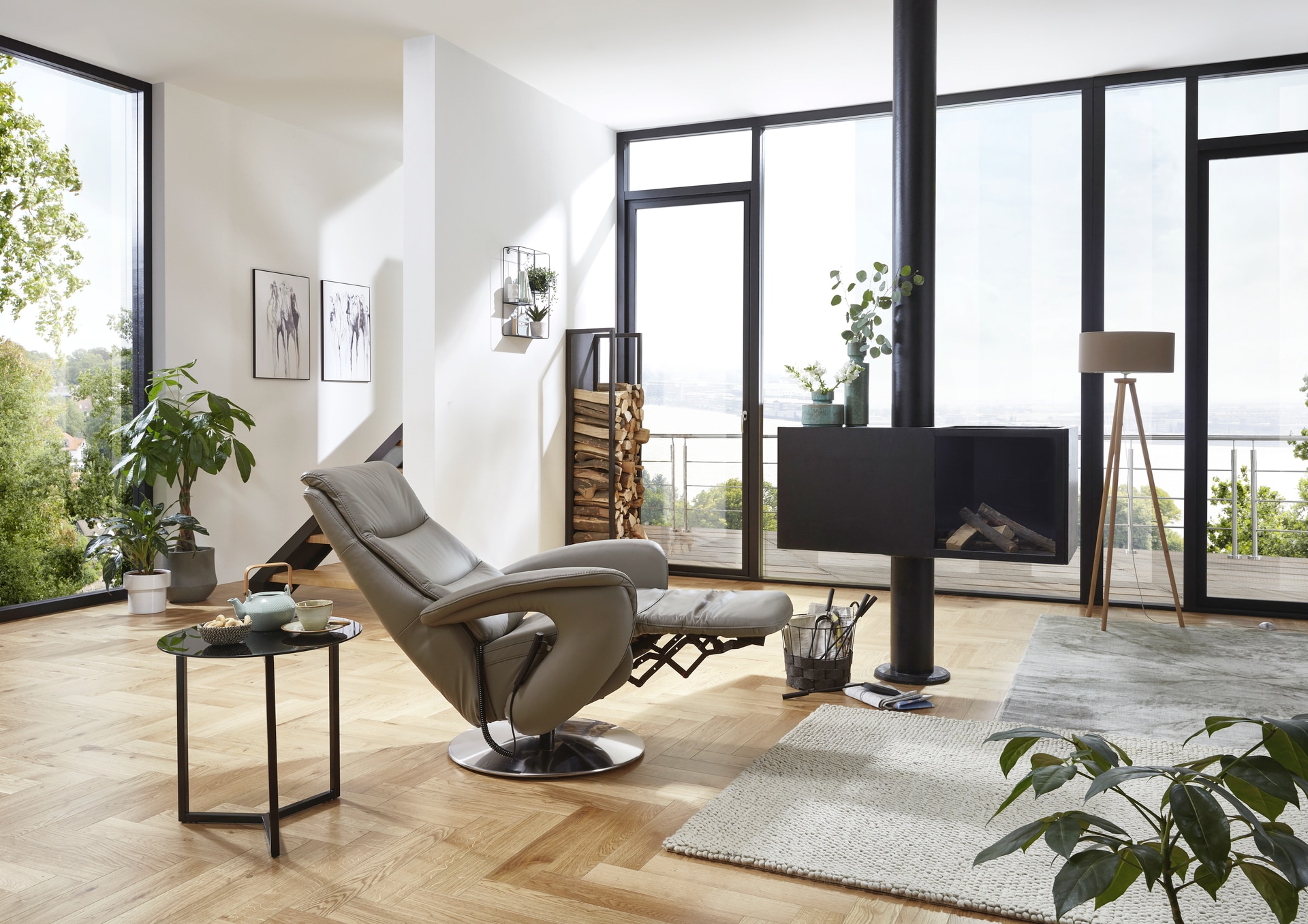 MONDO Relaxsessel CASIO Ergonomie SMALL grau
