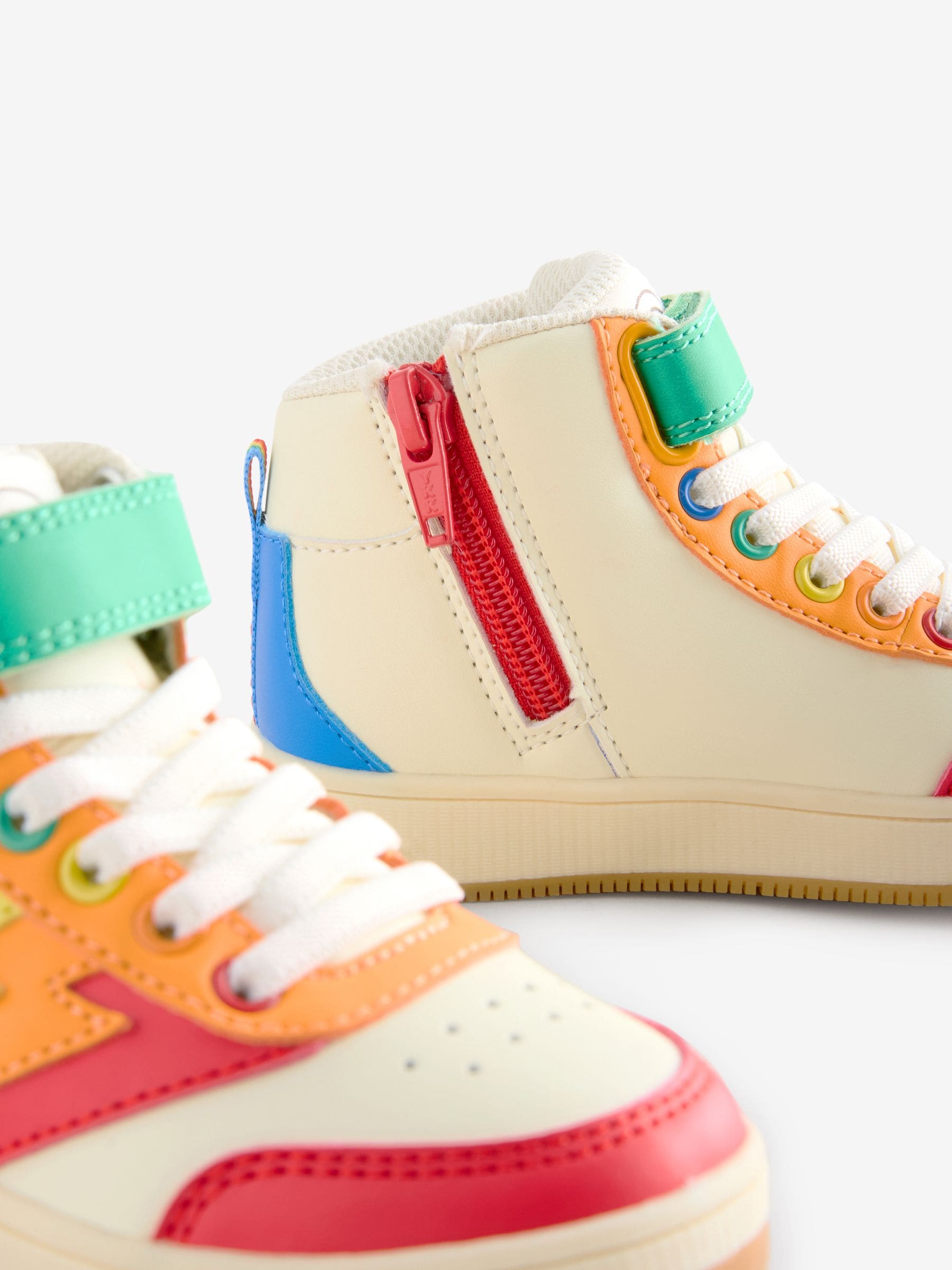 Meerkleurig oplichtend - Little Bird by Jools Oliver - Hoge sneakers met sterren