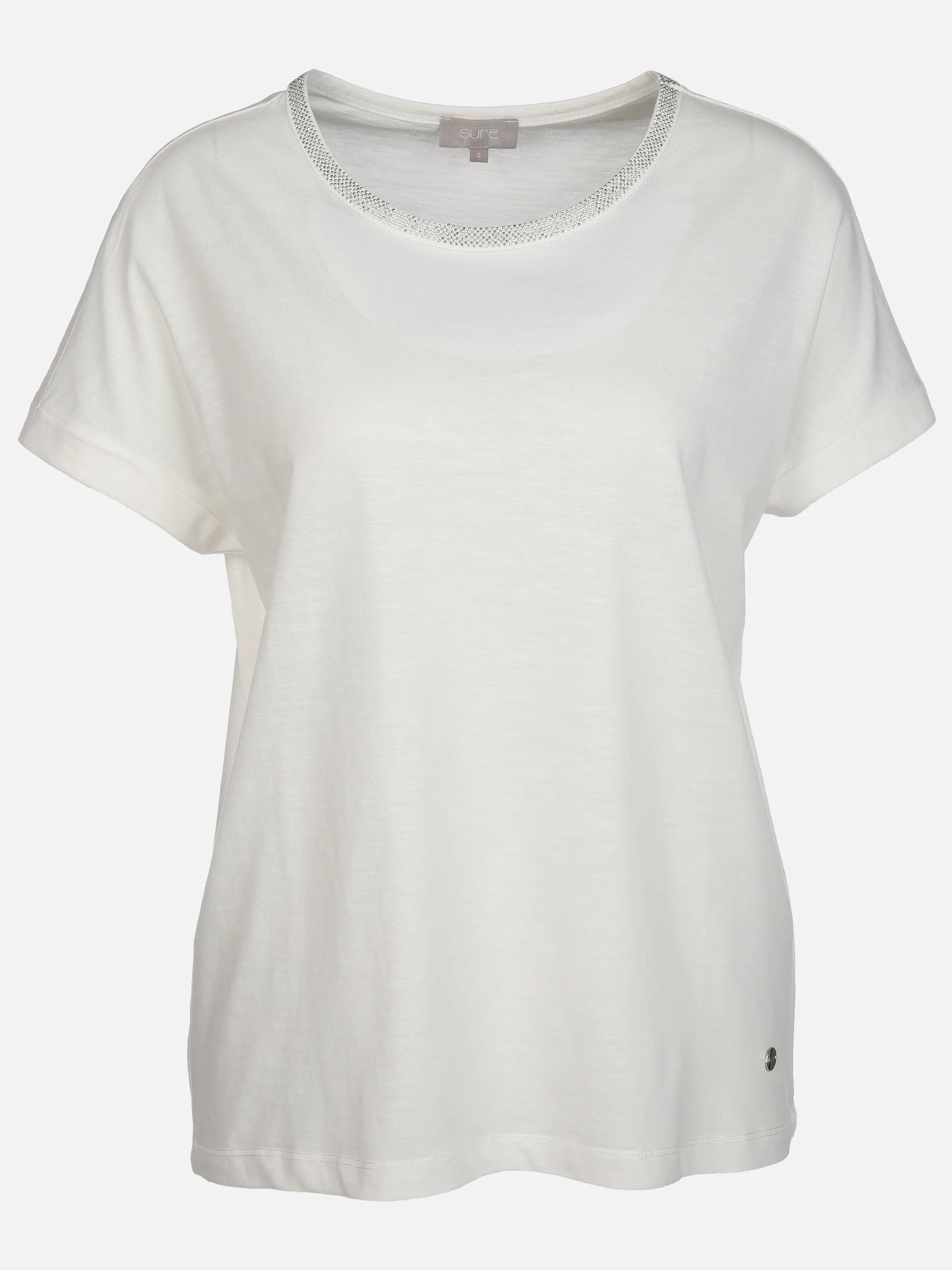 Damen Shirt mit Strassbesatz