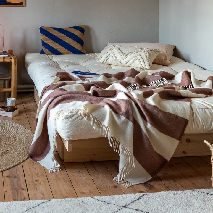 Karup Design - Kanso Bett, 180 x 200 cm, Kiefer natur