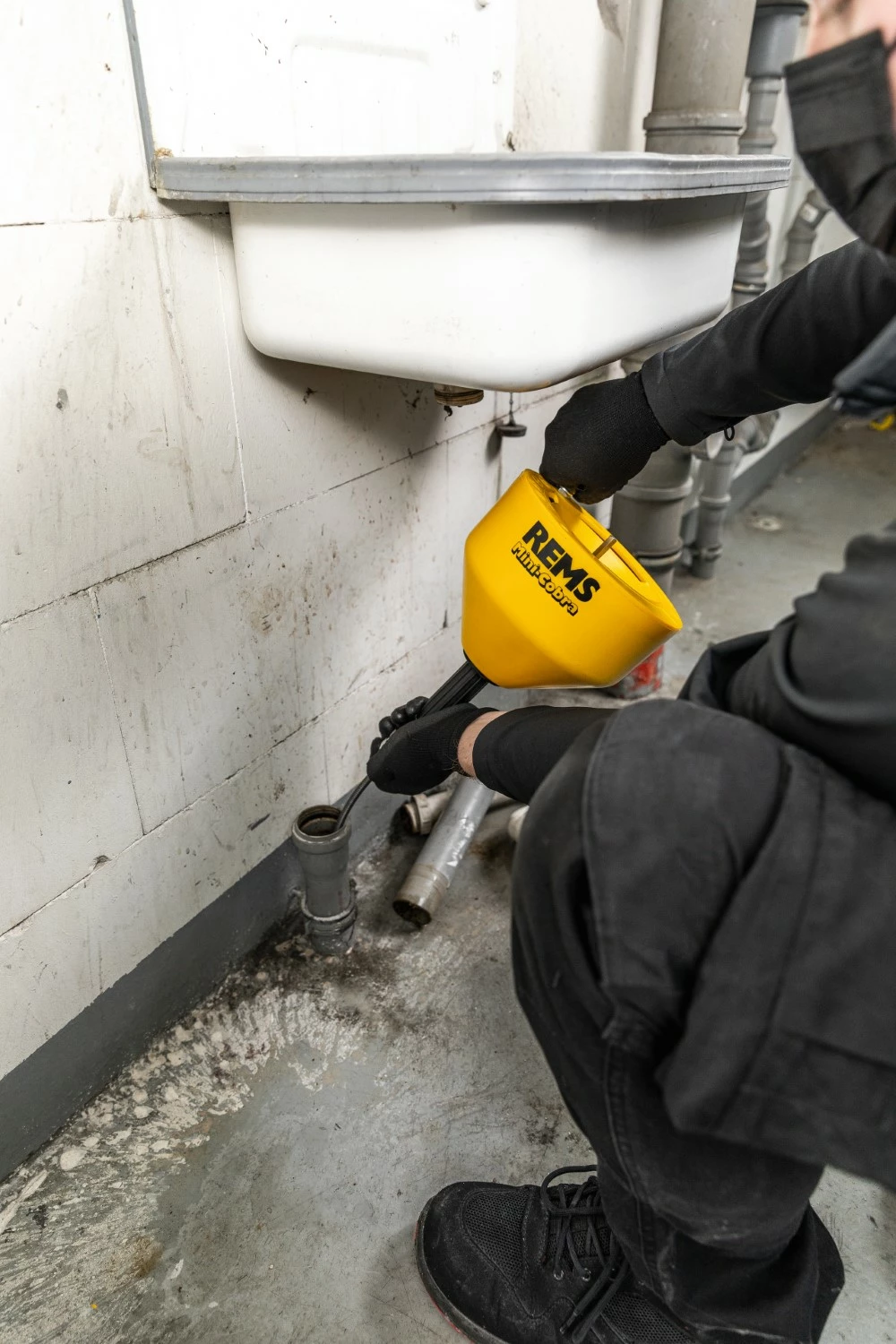 Rems 170010 Mini-Cobra Buisontstopper voor hand- en elektrische bediening