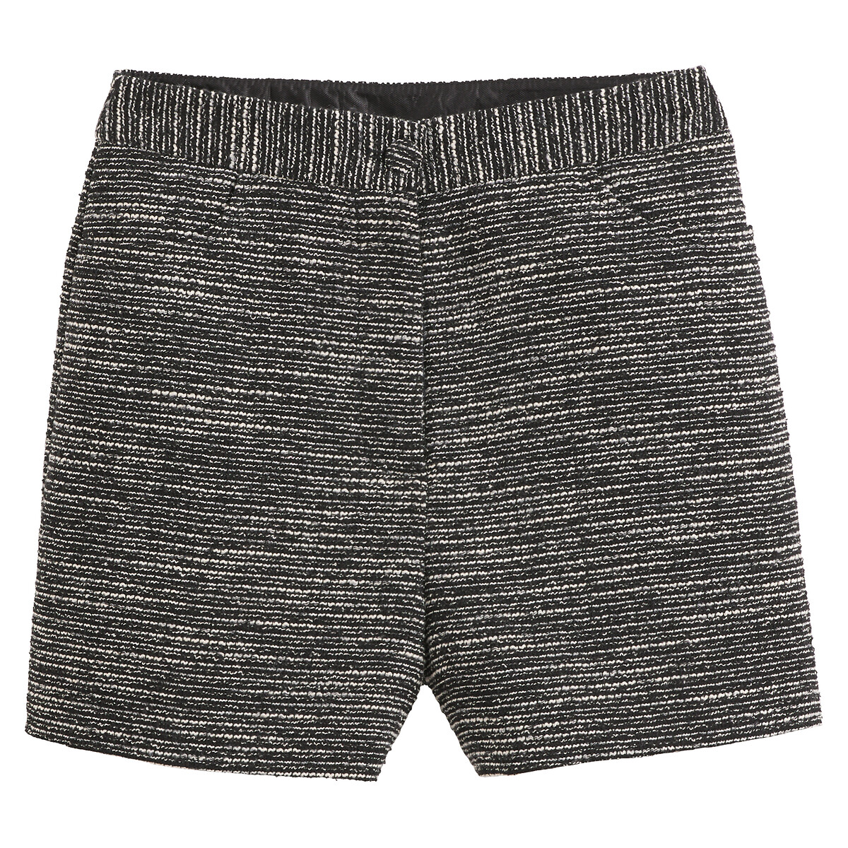 COLEÇÕES LA REDOUTE<br>Short em tweed, hoge taille