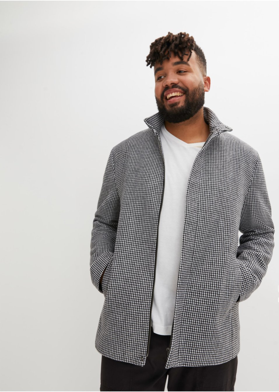 Veste imitation laine