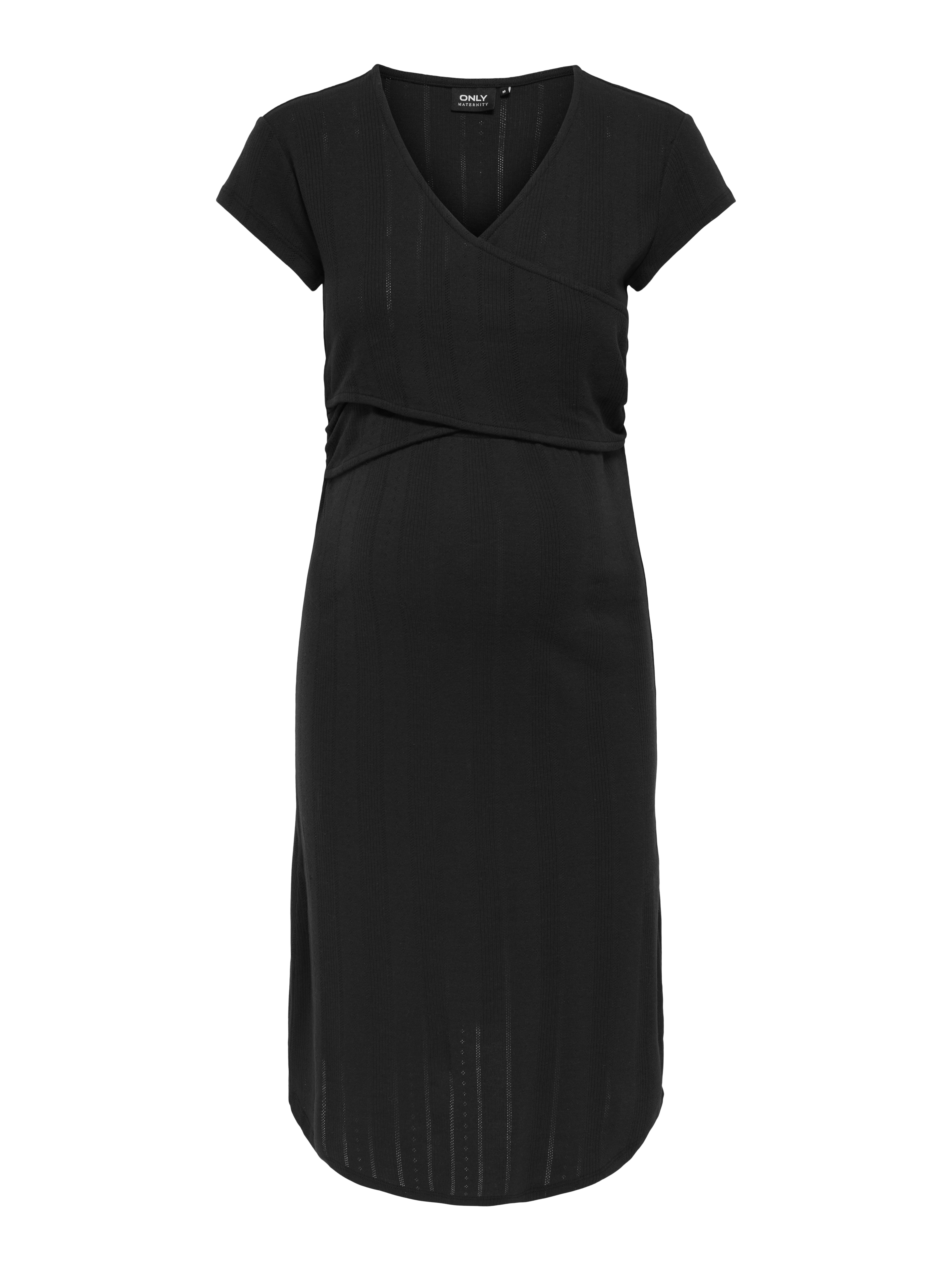 OLMLARA Midikleid Black