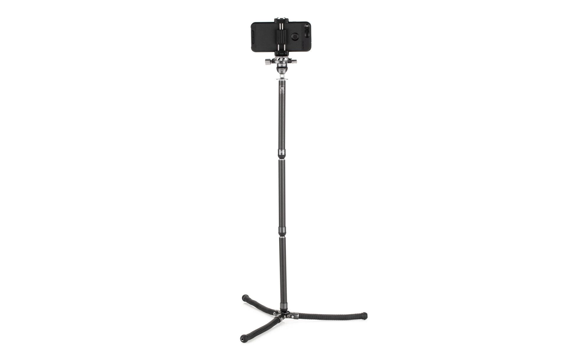 Tischstativ TablePod FLEX Kit Carbon<br>Flexibles, biegsames Carbonfaser-Stativ mit professionellen Eigenschaften