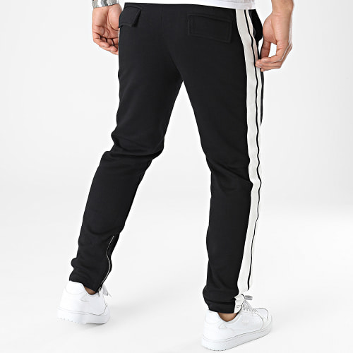 Pantalon Jogging A Bandes Noir