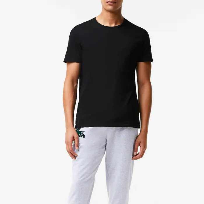 Lacoste Essentials Basic Crew Shirt Heren (3-pack)