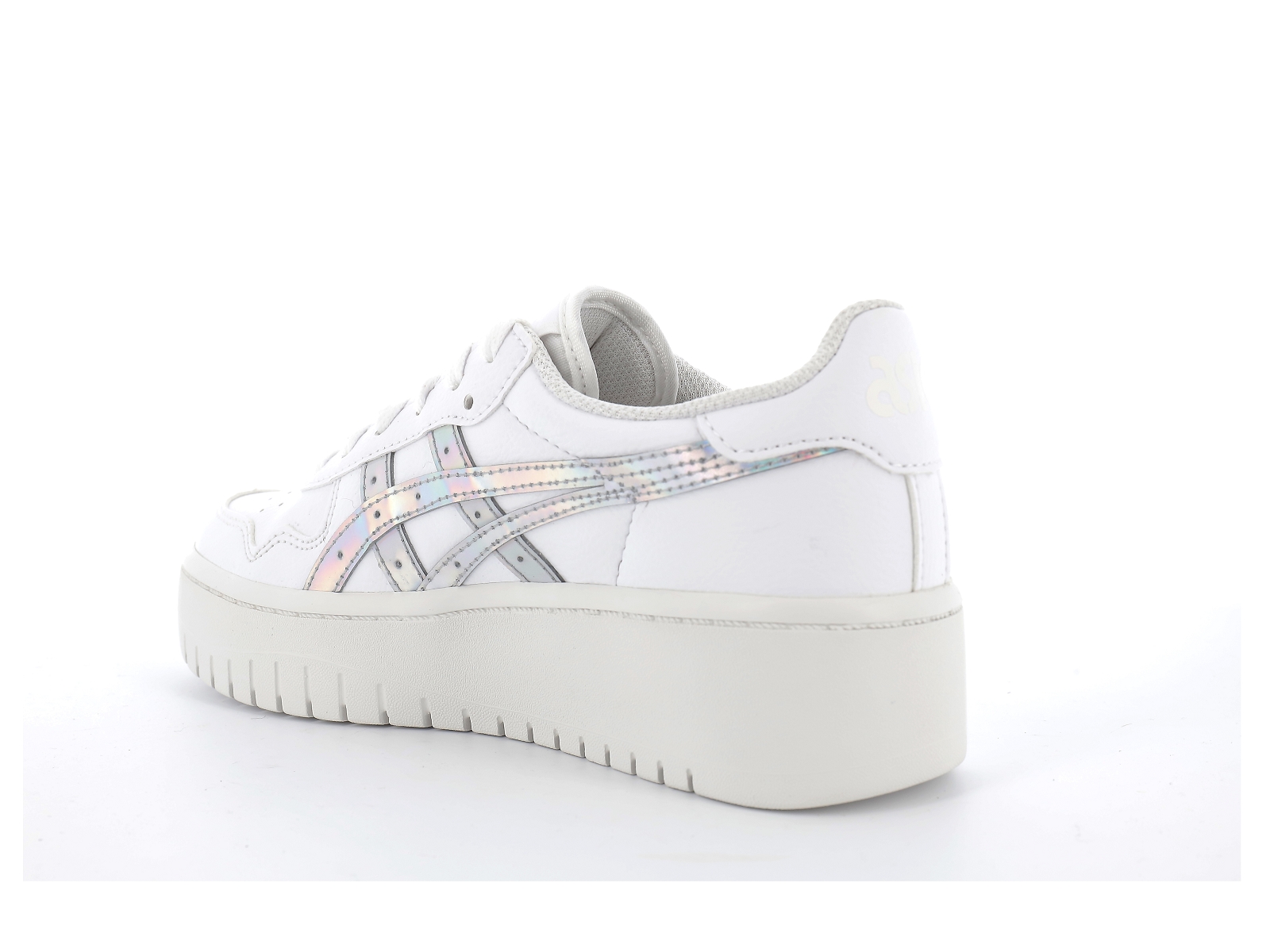 Asics-1202A300 Cuir Blanc