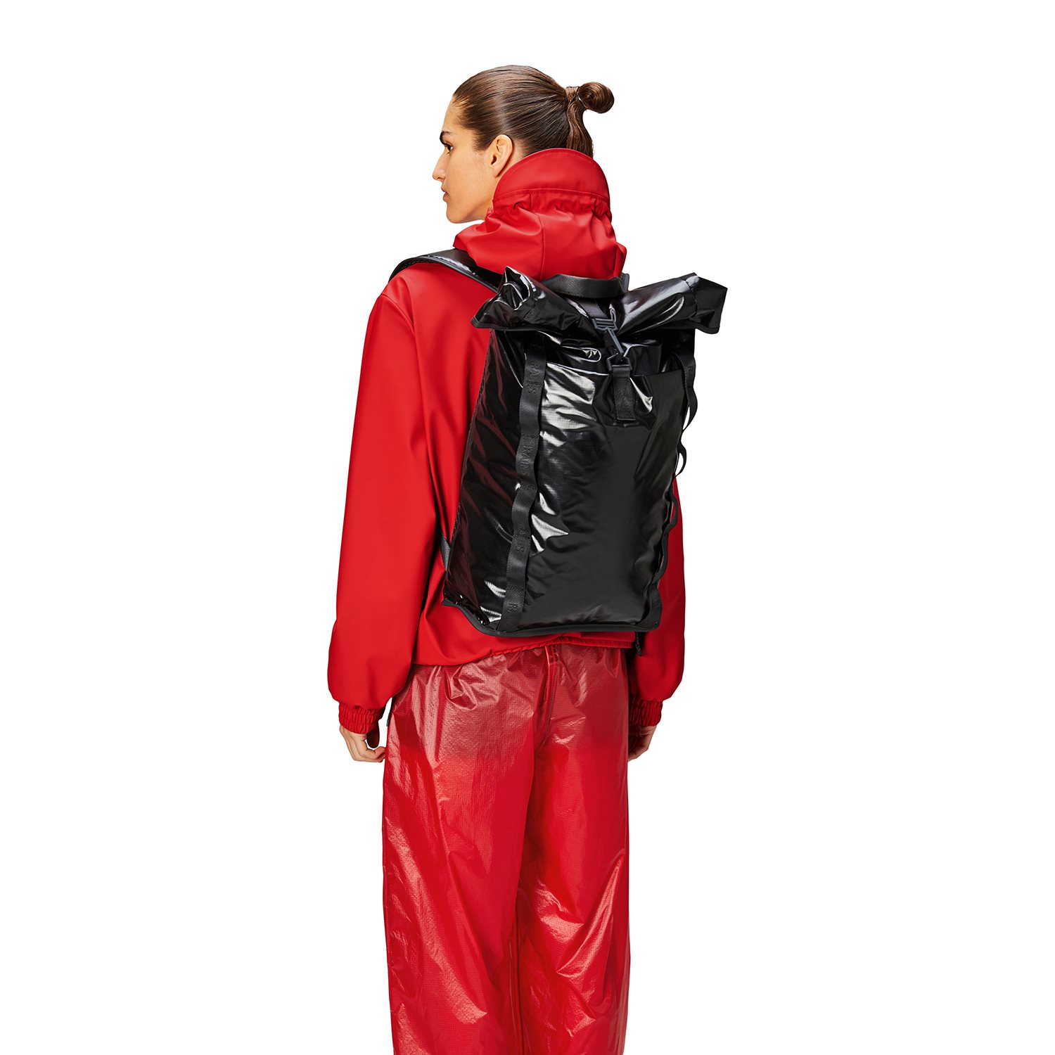 Rains Sibu Rolltop Rucksack W3 black