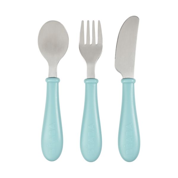 Beaba Bestekset – Set van 3 – Airy Green